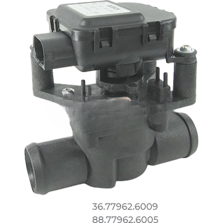 ПРЯМИЙ КЛАПАН ОБІГРІВАЧА 2 ВИХОДИ-28 ММ